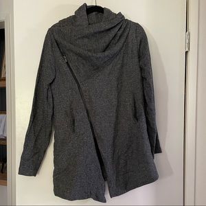 Gray Lucy asymmetrical jacket